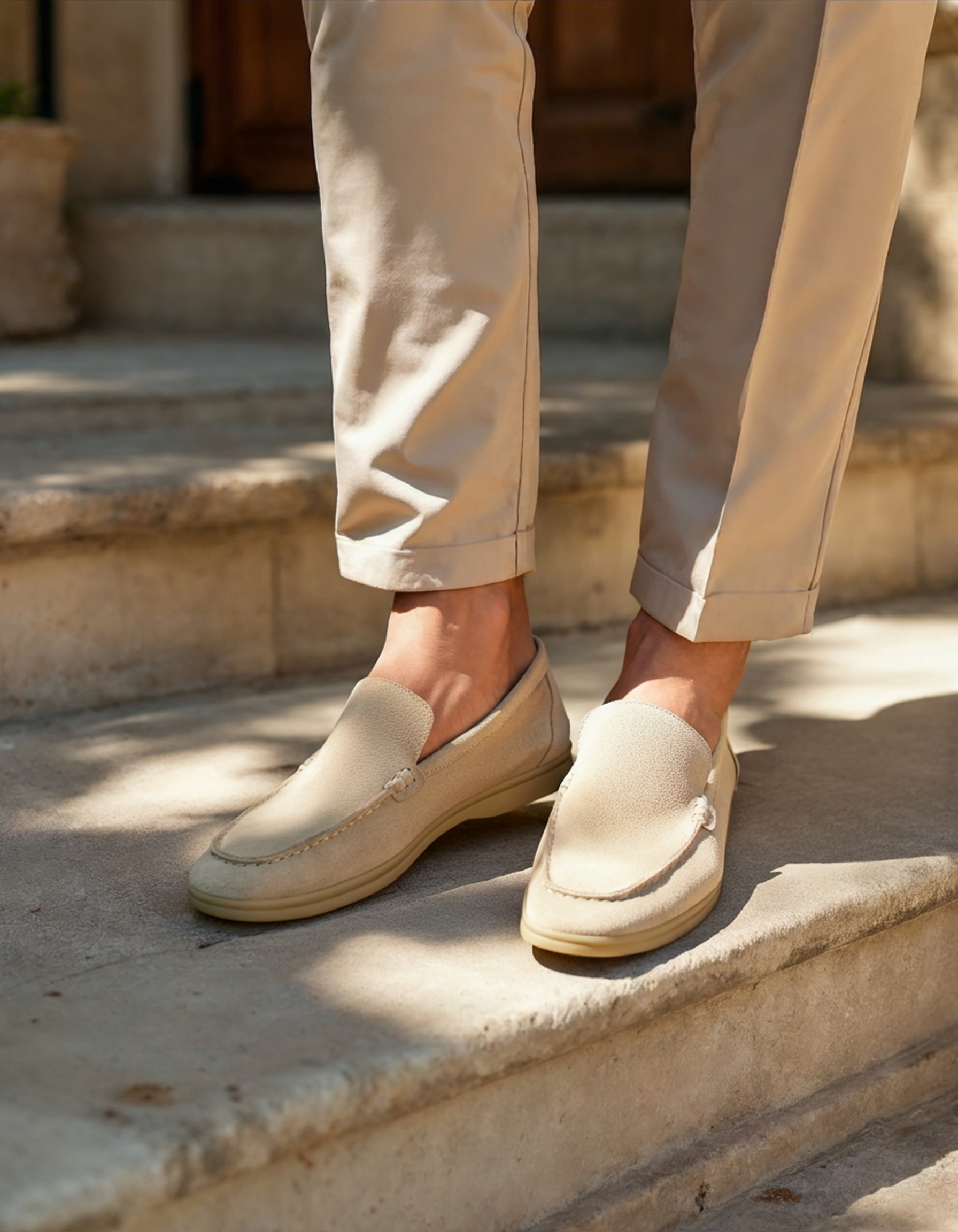Additional view 18 of Men's Suede Suede Loafers in an available colour — Ardovena Amalfi