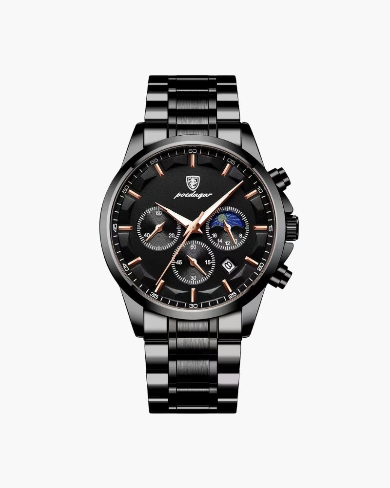 Men's Chronograph Steel Watch in the colour shown — Ardovena Cadiz, main product view