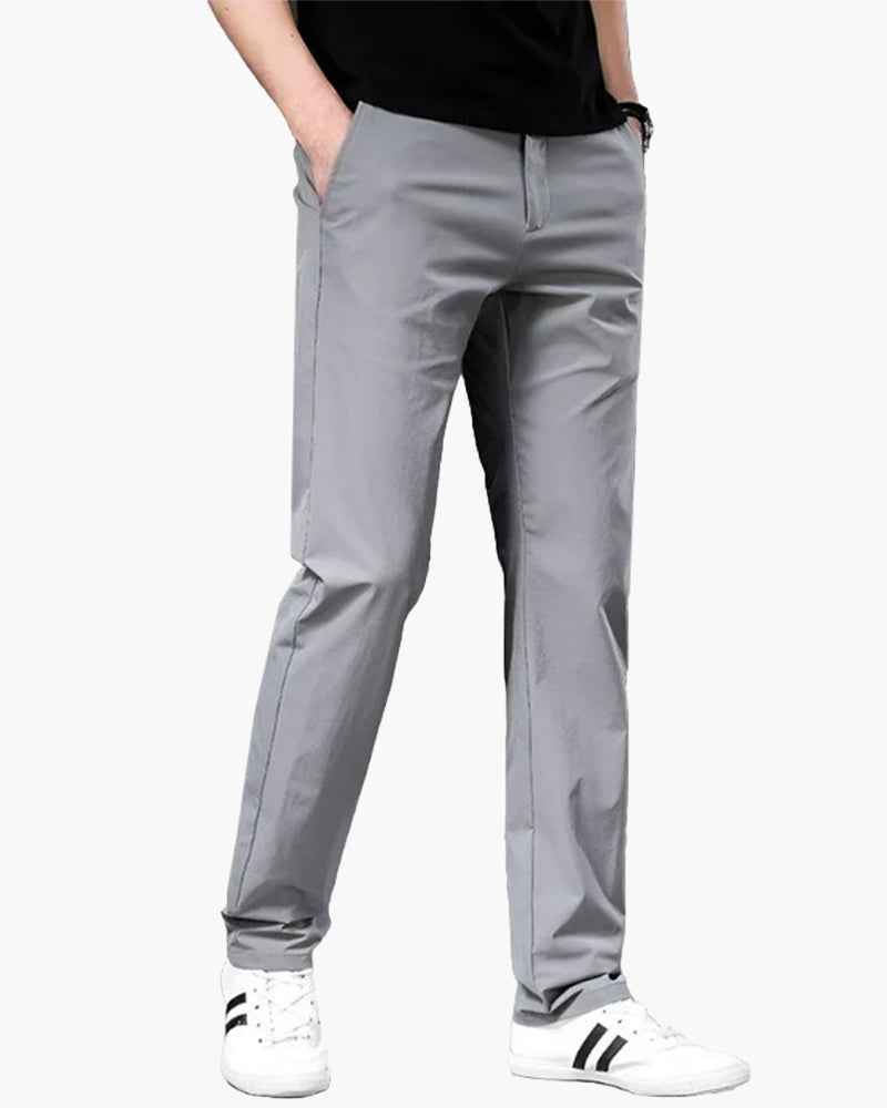 Back view of Men's Cotton Cotton Chino Pants in an available colour — Ardovena Cádiz