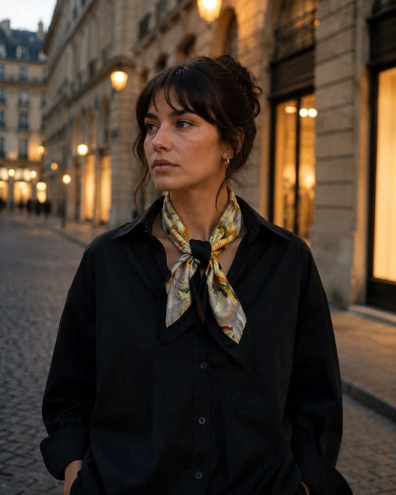 Additional view 04 of Women's Garden Scarf in an available colour — Ardovena Cádiz
