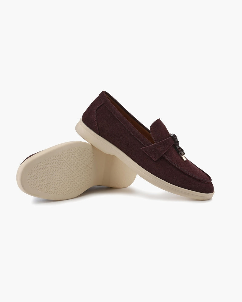 Zusätzliche Ansicht 19 des Damen-Wildleder-Wildleder-Loafers in einer verfügbaren Farbe — Ardovena Cádiz