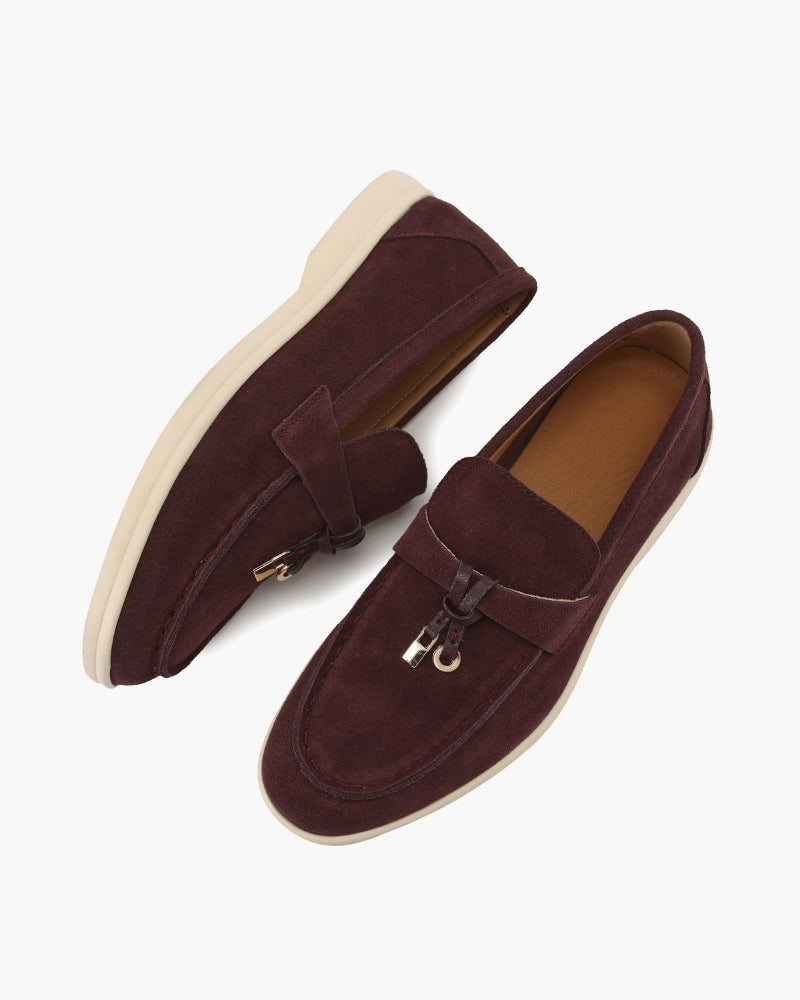 Zusätzliche Ansicht 20 des Damen-Wildleder-Wildleder-Loafers in einer verfügbaren Farbe — Ardovena Cádiz