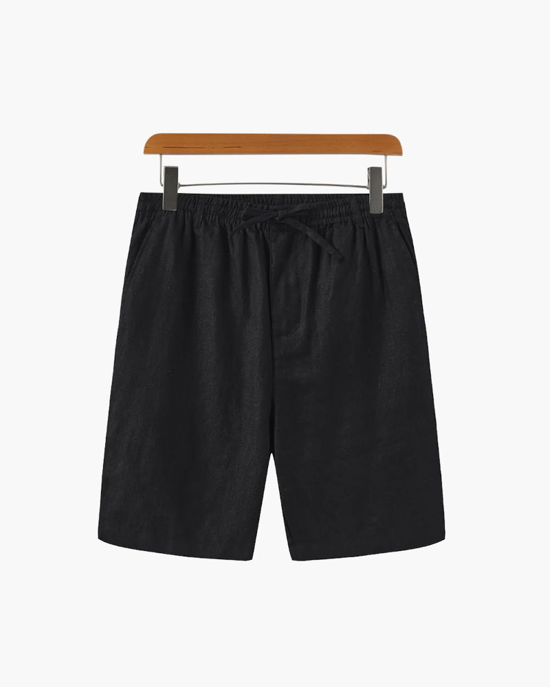 Additional view 12 of Men's Linen Linen Shorts in an available colour — Ardovena Cascais