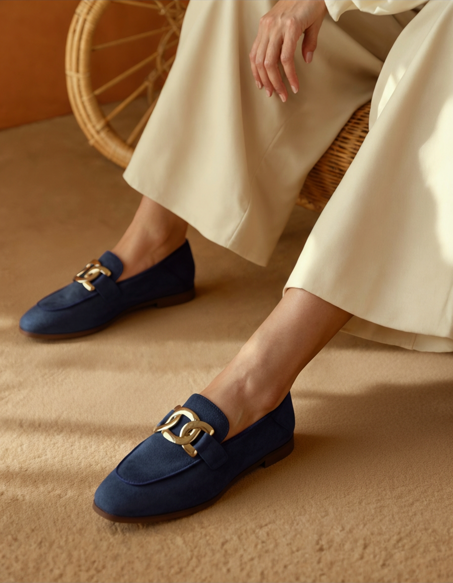 Additional view 08 of Women's Suede Loafers Suede in an available colour — Ardovena Cascais