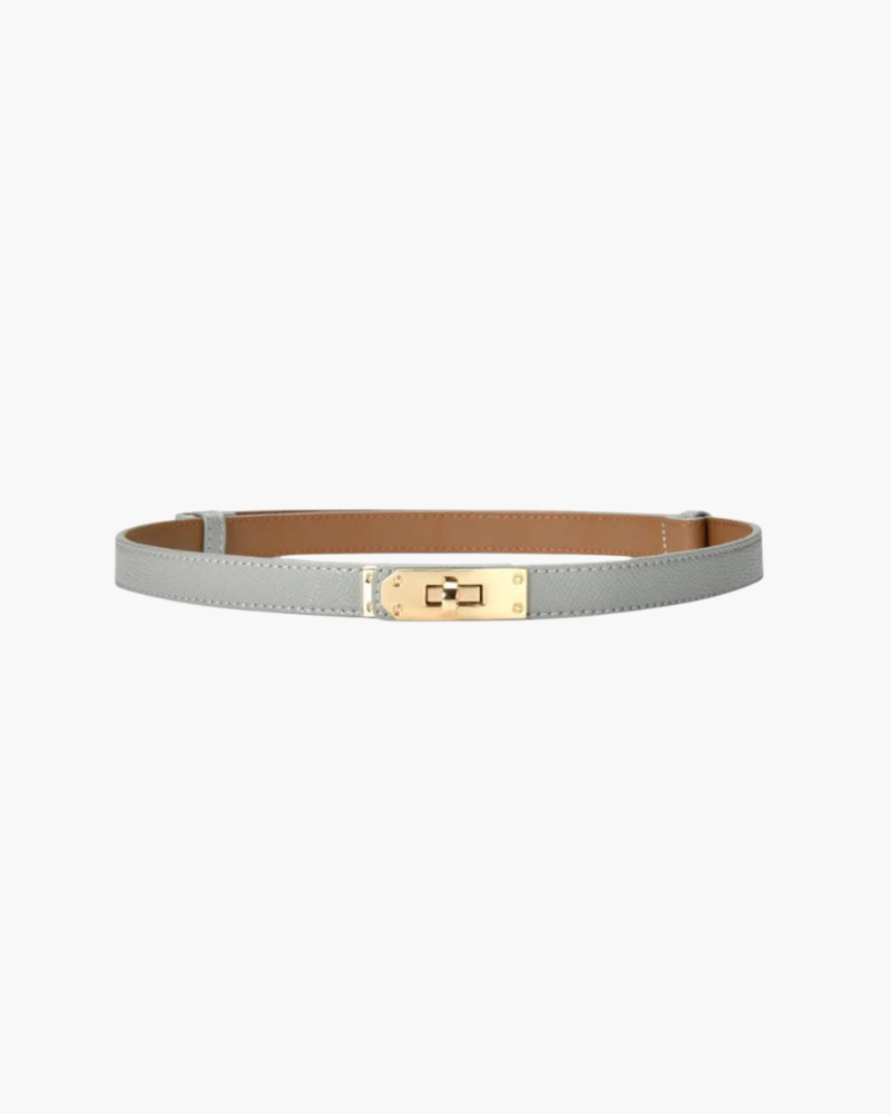 Additional view 05 of Women's Leather Leather Belt in an available colour — Ardovena Girona