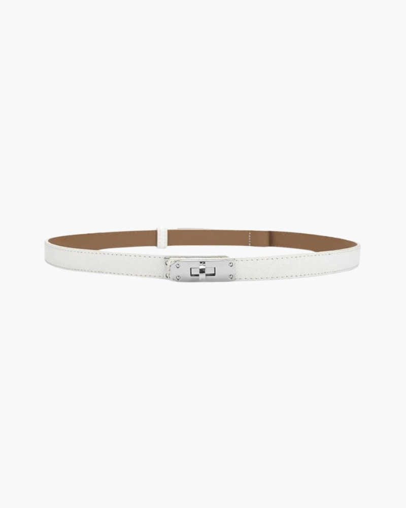 Additional view 06 of Women's Leather Leather Belt in an available colour — Ardovena Girona
