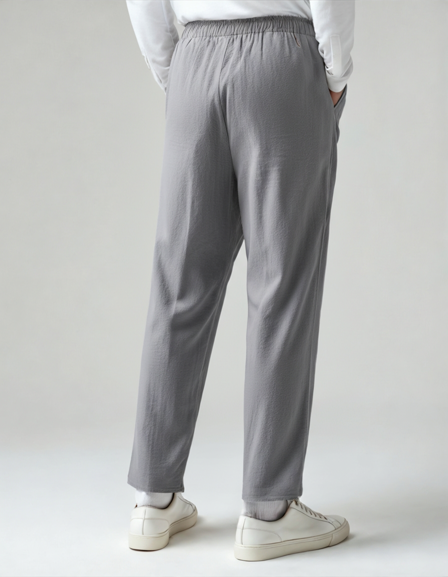 Additional view 12 of Men's Linen Linen Trousers in an available colour — Ardovena Girona
