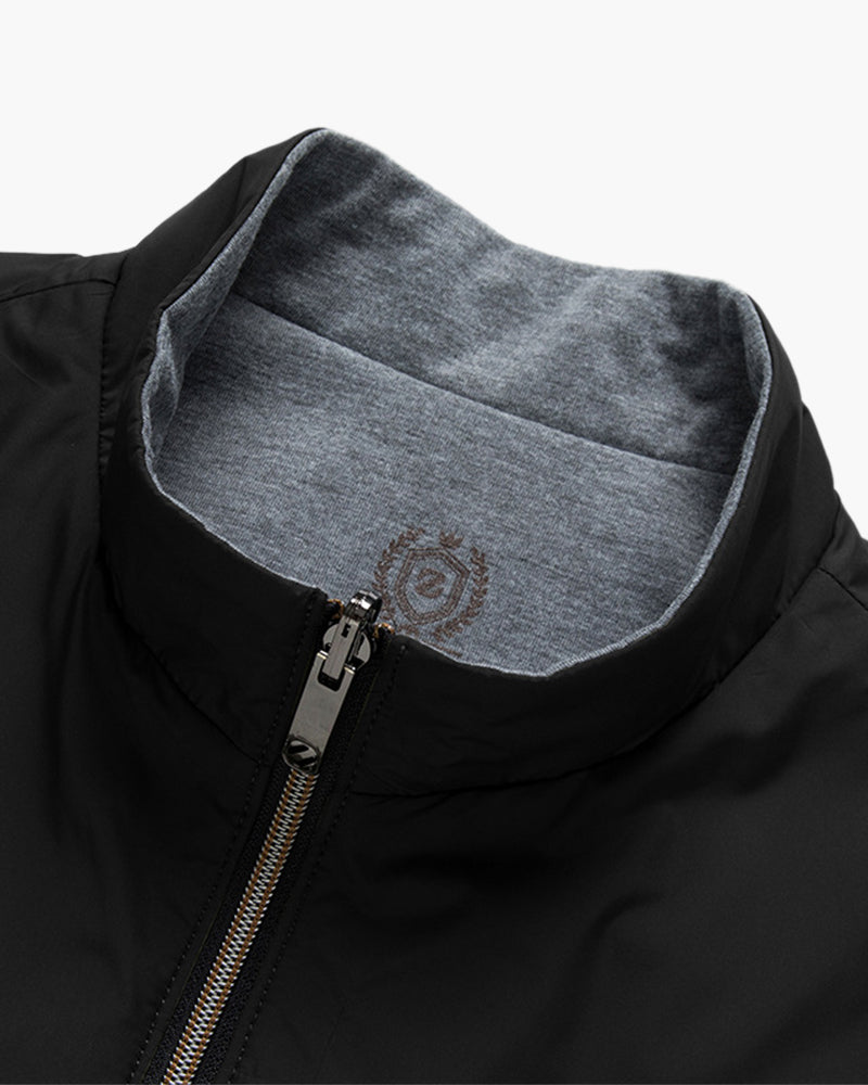 Back view of Men's Fleece Bodywarmer in an available colour — Ardovena Lucca