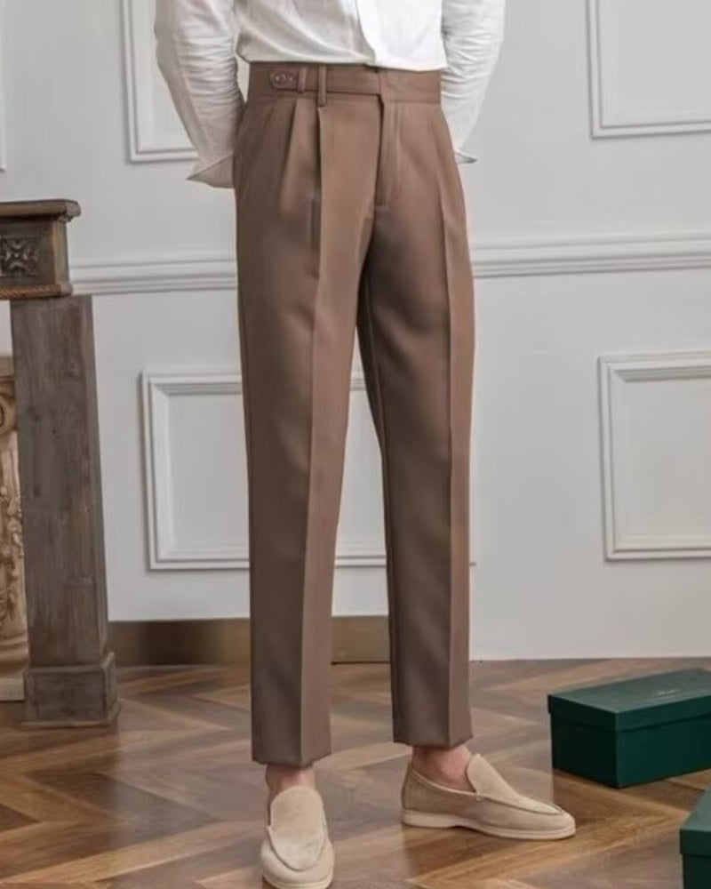 Additional view 12 of Men's High Waist Trousers in an available colour — Ardovena Lucca
