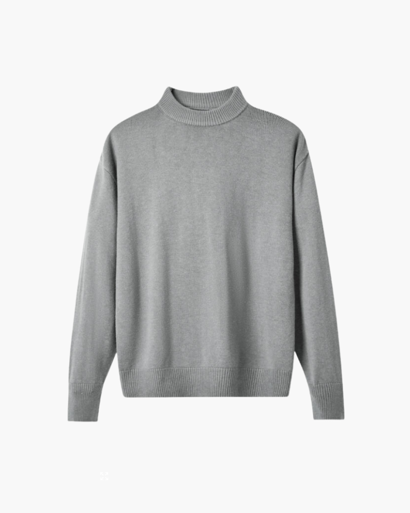 Additional view 05 of Men's Knit Wool Turtleneck in an available colour — Ardovena Lucca