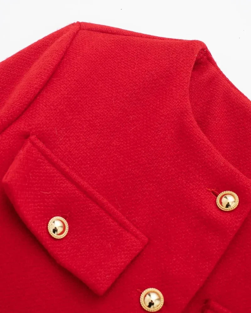 Additional view 04 of Women's Crop Blazer Jacket in an available colour — Ardovena Otranto