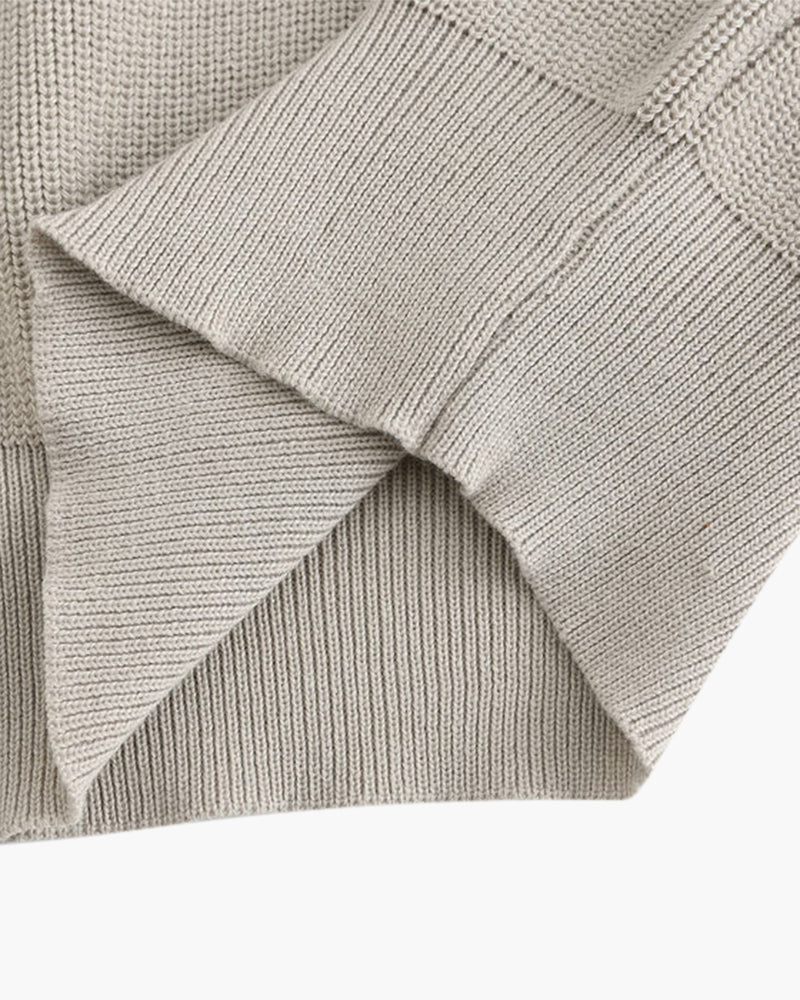 Additional view 14 of Men's Knit Half-zip Sweater in an available colour — Ardovena Otranto