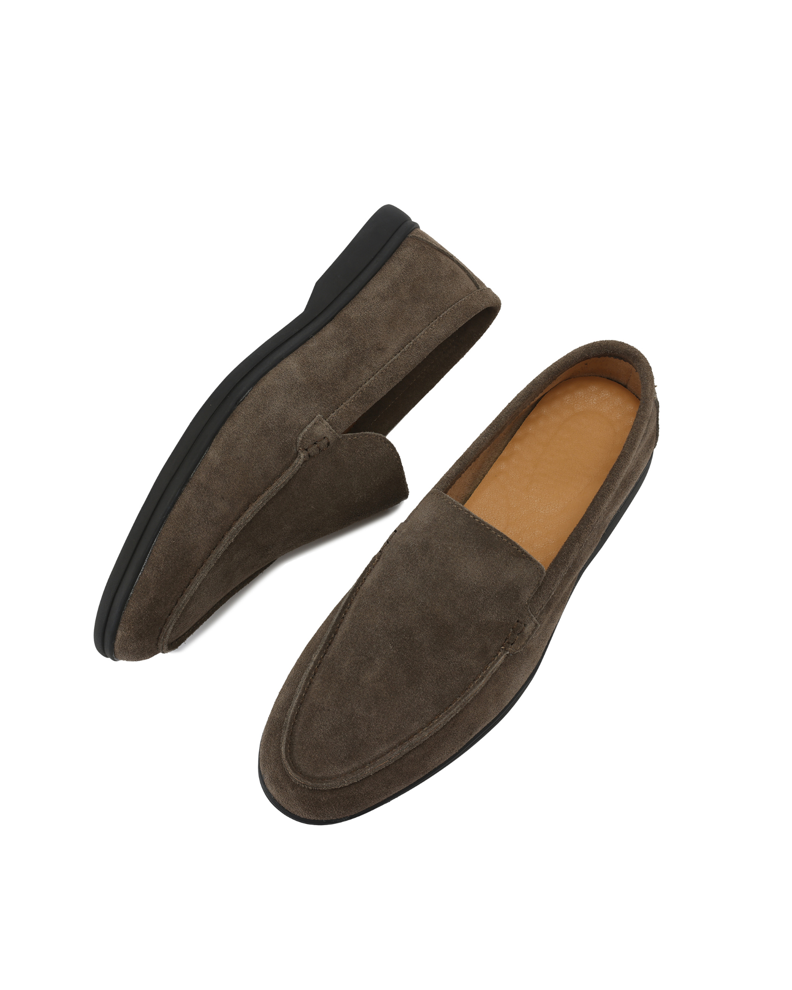 Additional view 05 of Men's Suede Suede Loafers in an available colour — Ardovena Otranto