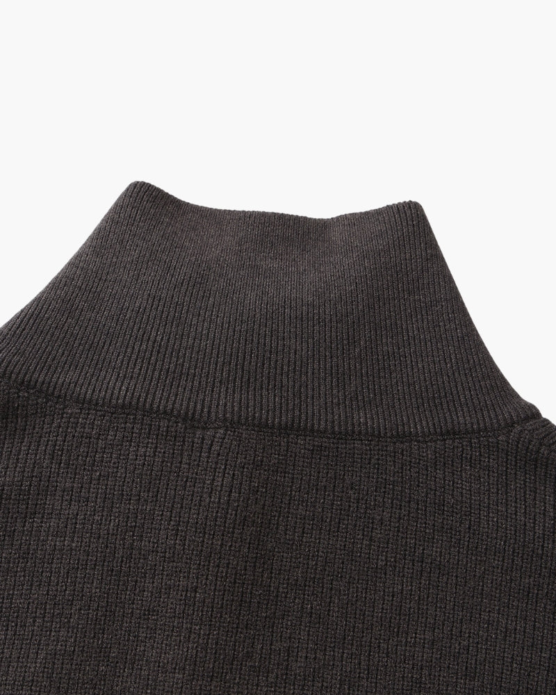 Additional view 24 of Men's Knit Half-zip Knit Pullover in an available colour — Ardovena Ravenna