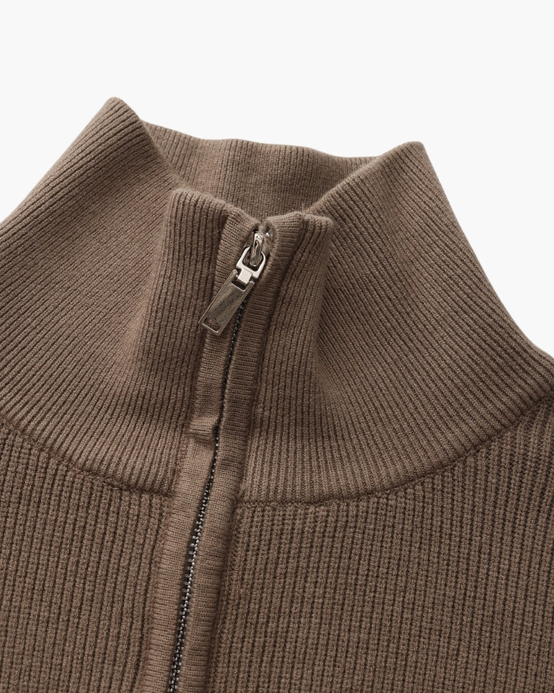 Additional view 27 of Men's Knit Half-zip Knit Pullover in an available colour — Ardovena Ravenna