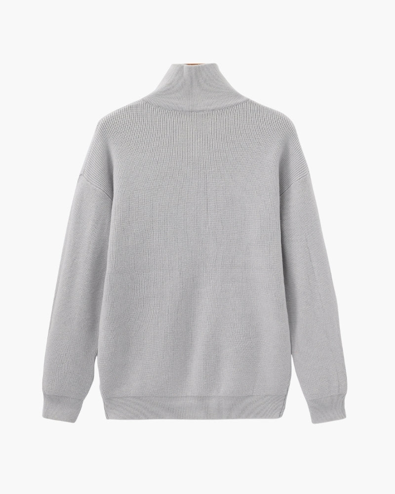 Additional view 35 of Men's Knit Half-zip Knit Pullover in an available colour — Ardovena Ravenna