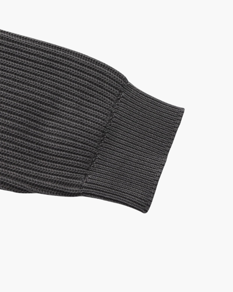 Additional view 14 of Men's Knit Rib-Knit Crewneck in an available colour — Ardovena Split