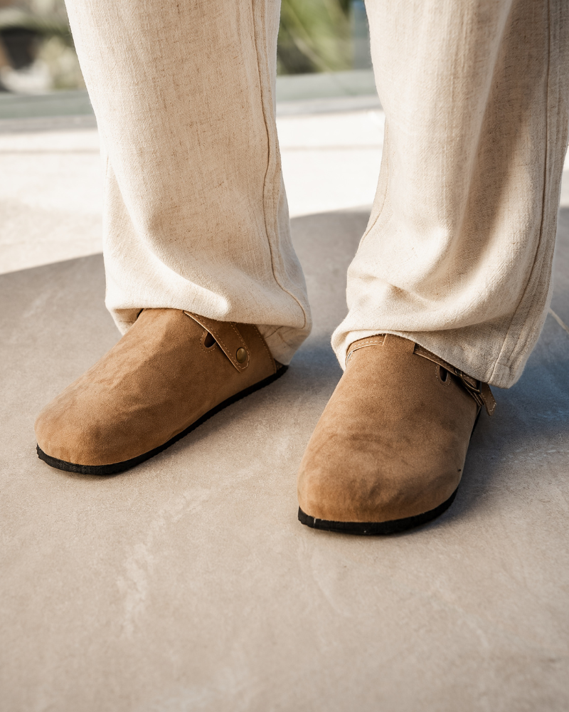 Men's Suede Suede Clogs in an available colour — Ardovena Split, main product view