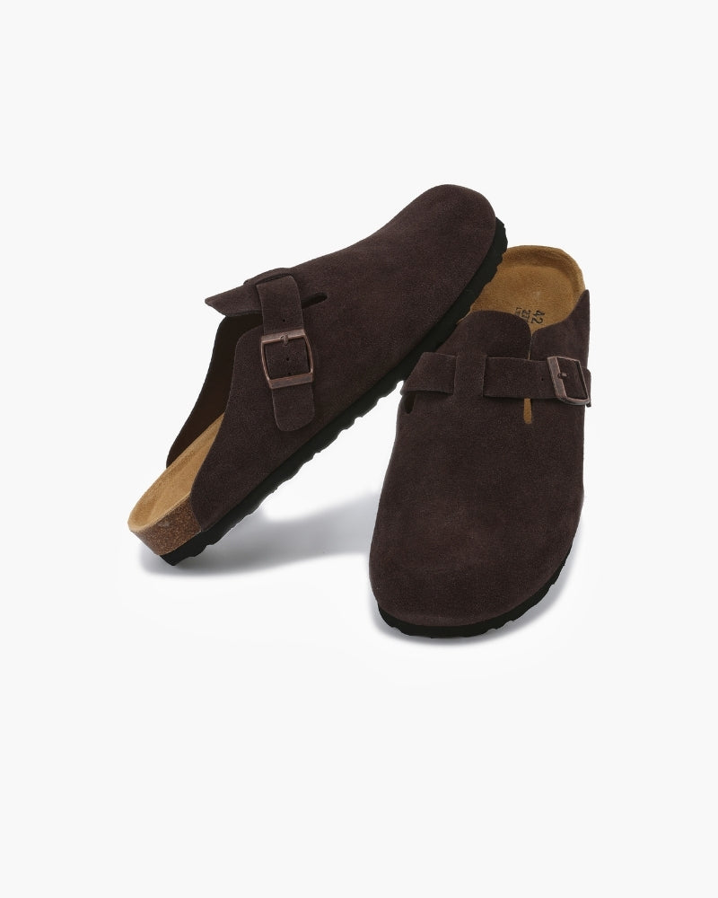 Additional view 09 of Men's Suede Suede Clogs in an available colour — Ardovena Split