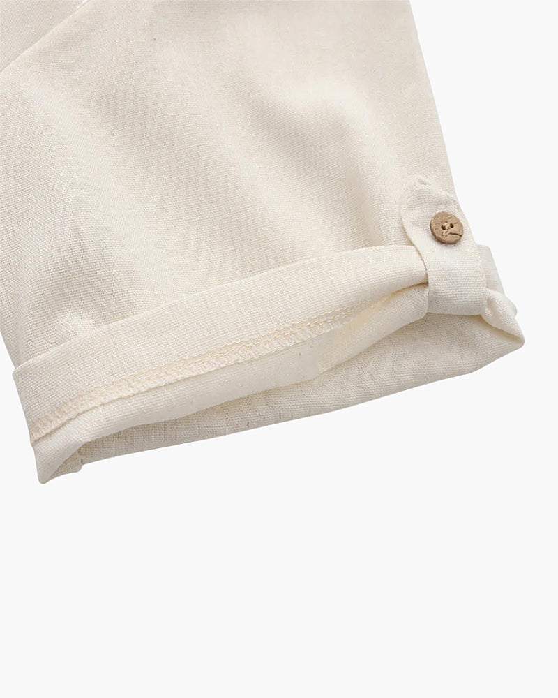 Additional view 05 of Men's Linen Linen Polo in an available colour — Ardovena Tavira