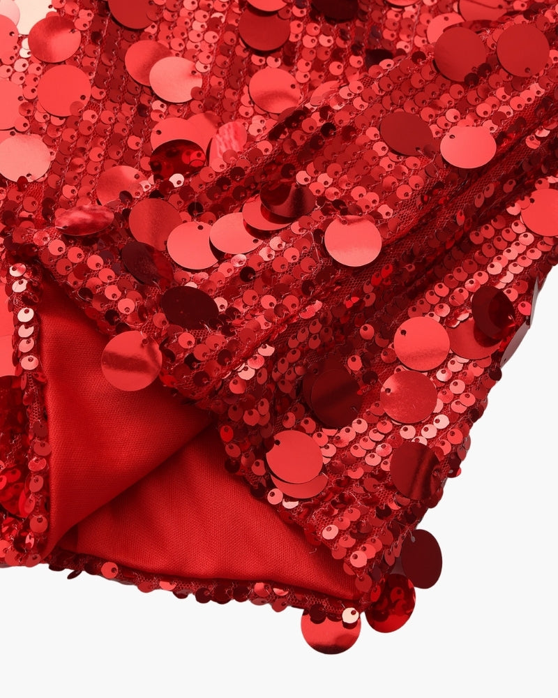 Additional view 13 of Women's Sequin Party Mini Dress in an available colour — Ardovena Tavira