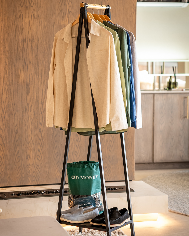 Additional view 04 of Men's Linen Linen Shirt in an available colour — Ardovena Amalfi
