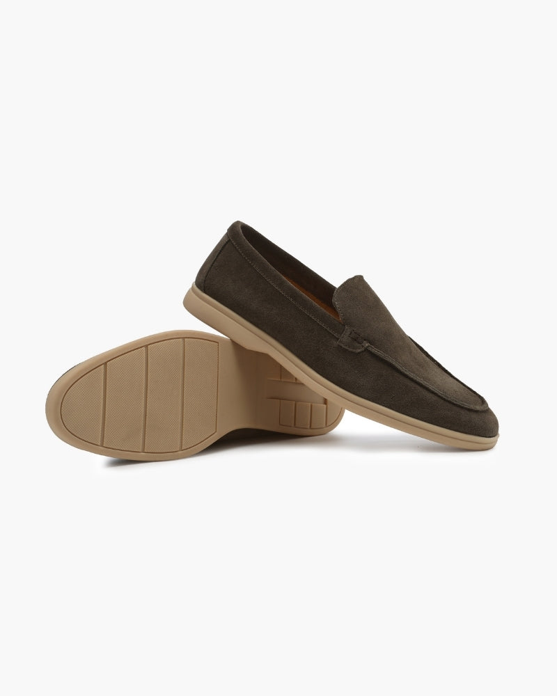 Additional view 08 of Men's Suede Suede Loafers in an available colour — Ardovena Amalfi