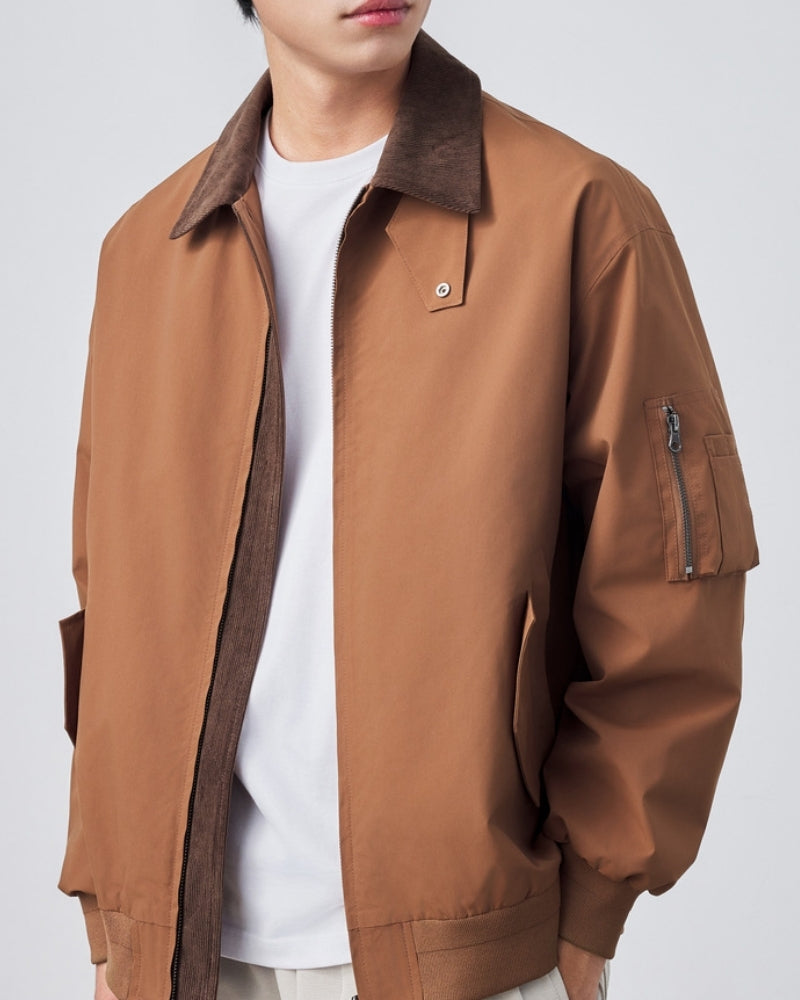 Additional view 07 of Men's Harrington Jacket in an available colour — Ardovena Bari