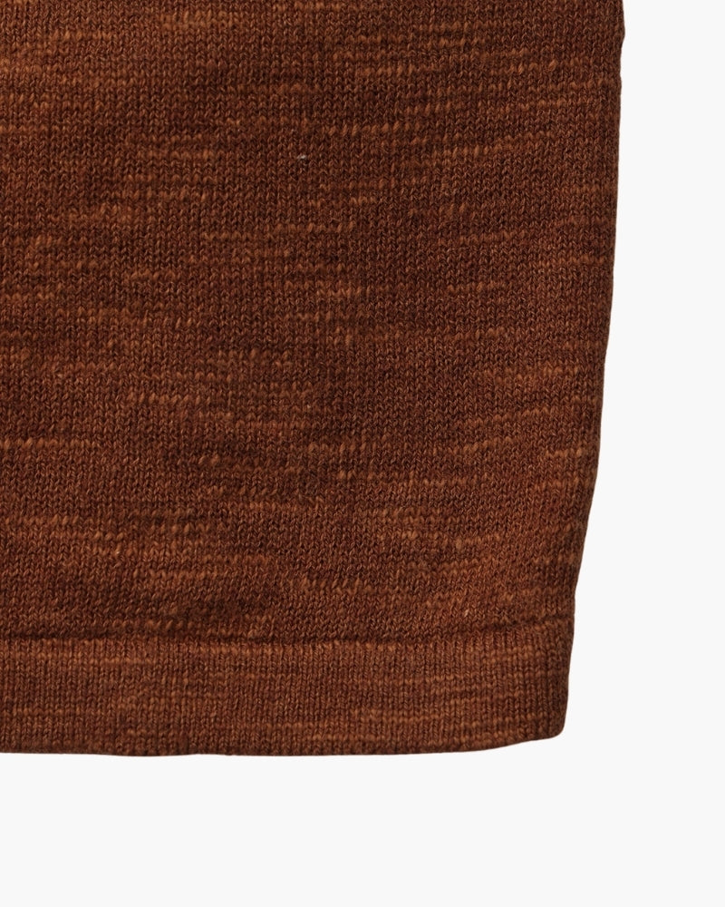 Additional view 14 of Men's Linen Cotton Crewneck in an available colour — Ardovena Bari