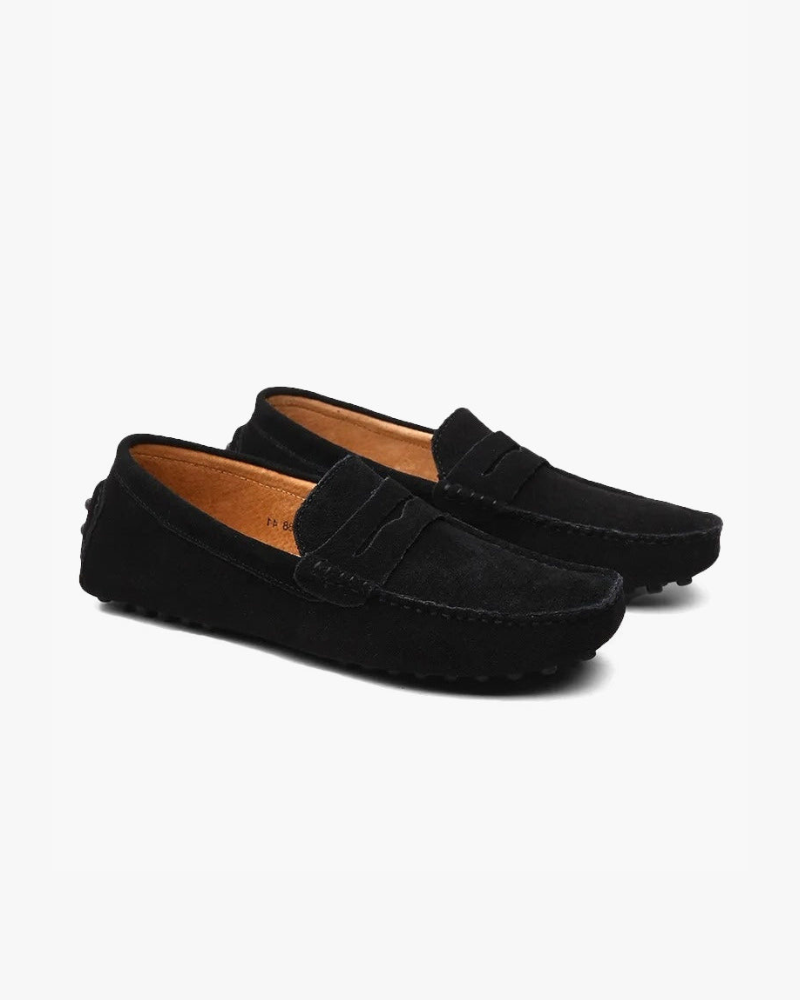 Additional view 05 of Men's Suede Suede Driver Loafers in an available colour — Ardovena Bari