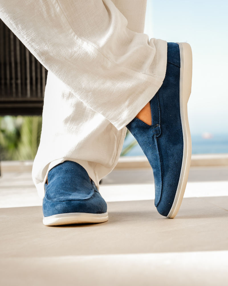 Additional view 14 of Men's Suede Suede Loafers in an available colour — Ardovena Bari