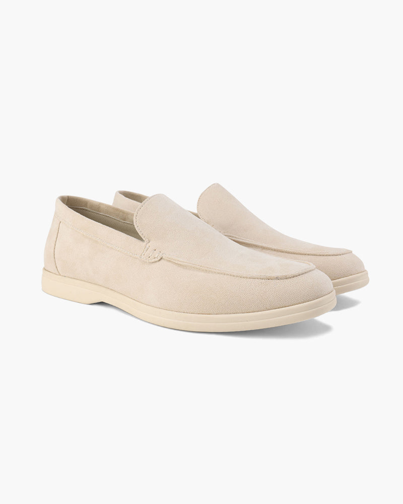 Additional view 18 of Men's Suede Suede Loafers in Fog Blue — Ardovena Bari
