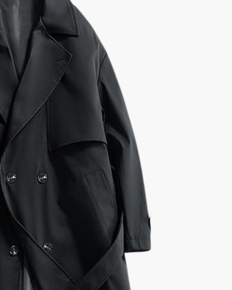 Additional view 04 of Men's Double-breasted Trench Coat in an available colour — Ardovena Cádiz