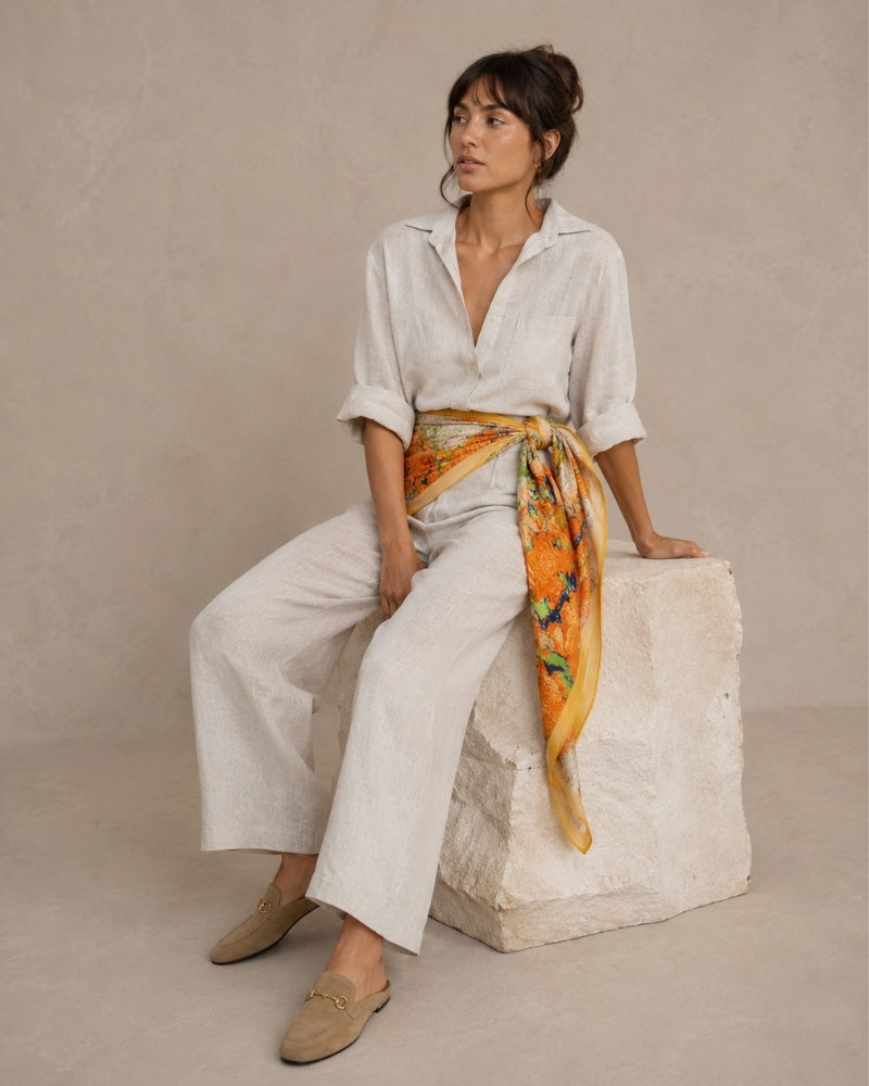 Additional view 11 of Women's Garden Scarf in an available colour — Ardovena Cádiz