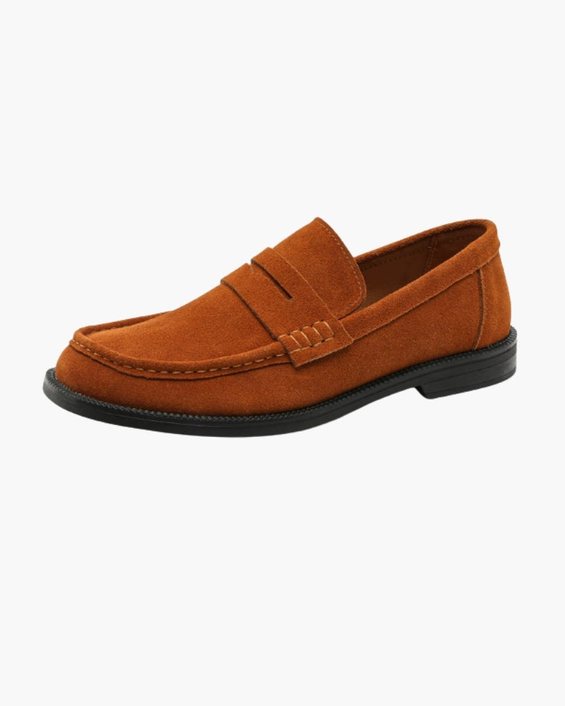 Back view of Men's Penny Loafers in an available colour — Ardovena Cadiz