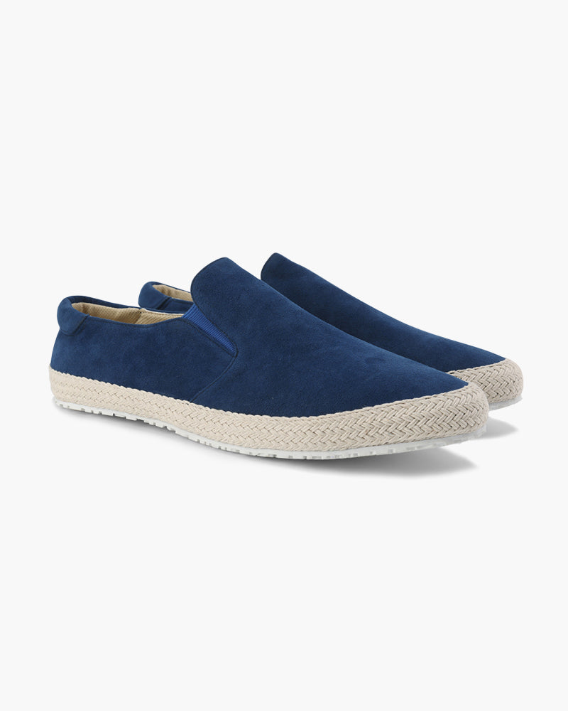 Close-up of material and construction details on men's Suede City Shoes — Ardovena Cádiz