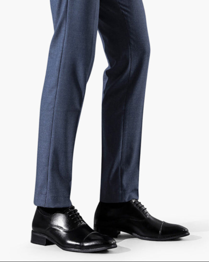 Back view of Men's Leather Leather Shoes in an available colour — Ardovena Cascais