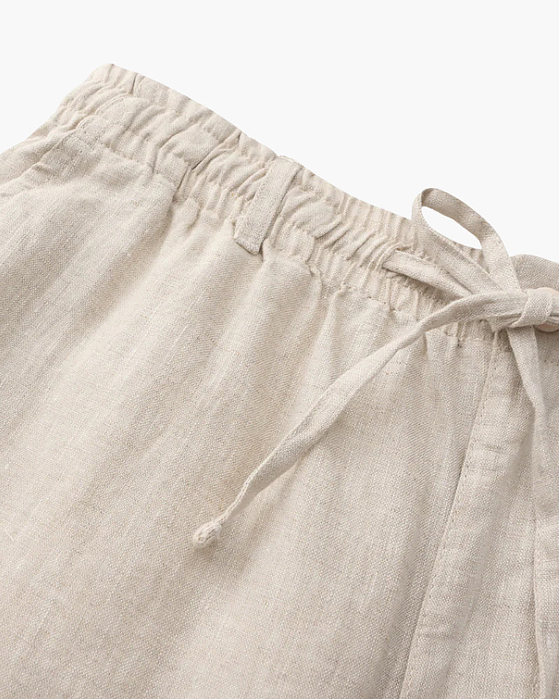 Additional view 09 of Men's Linen Linen Shorts in an available colour — Ardovena Cascais