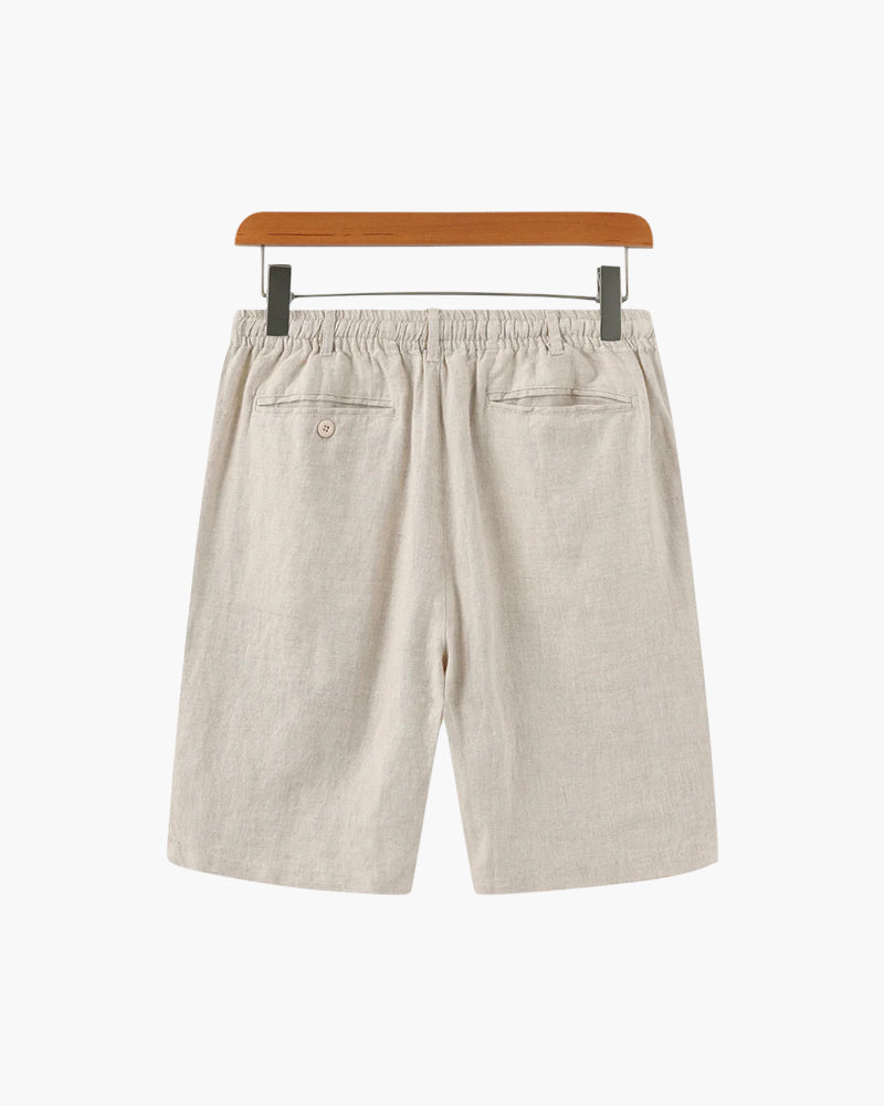 Additional view 11 of Men's Linen Linen Shorts in an available colour — Ardovena Cascais