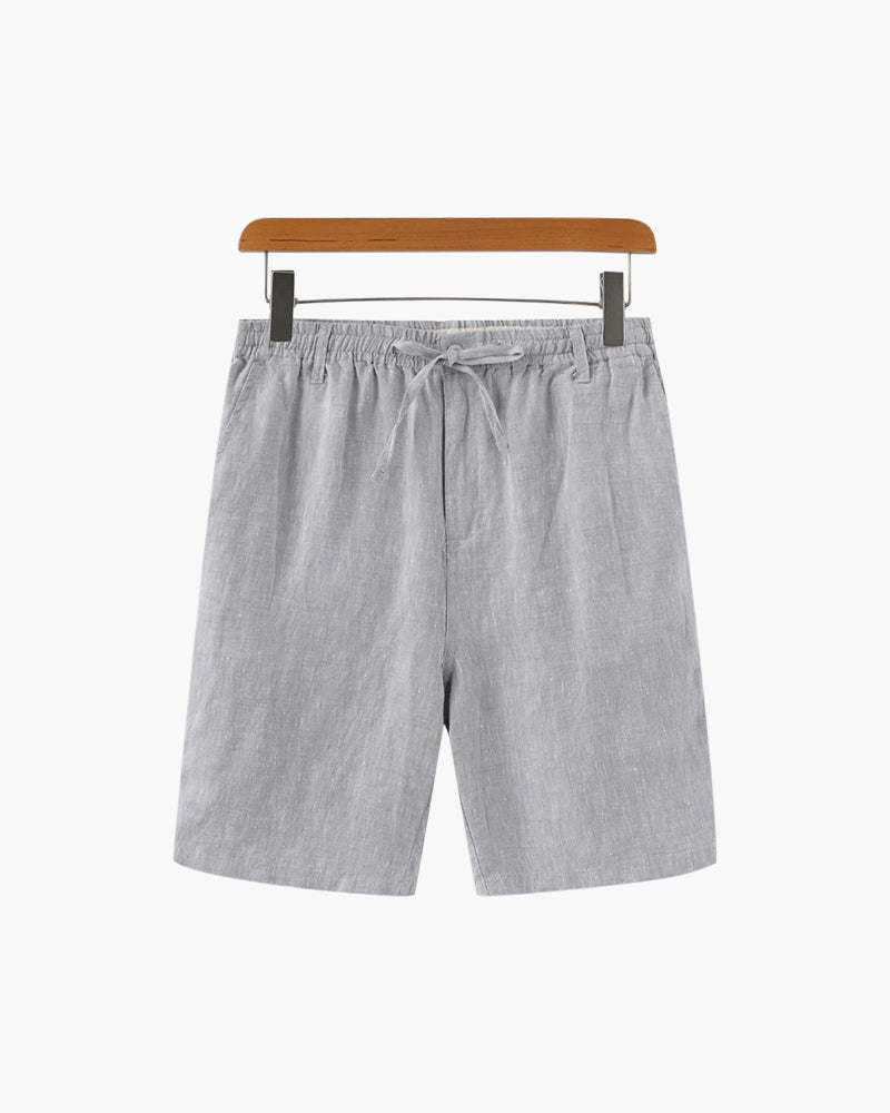 Additional view 14 of Men's Linen Linen Shorts in an available colour — Ardovena Cascais