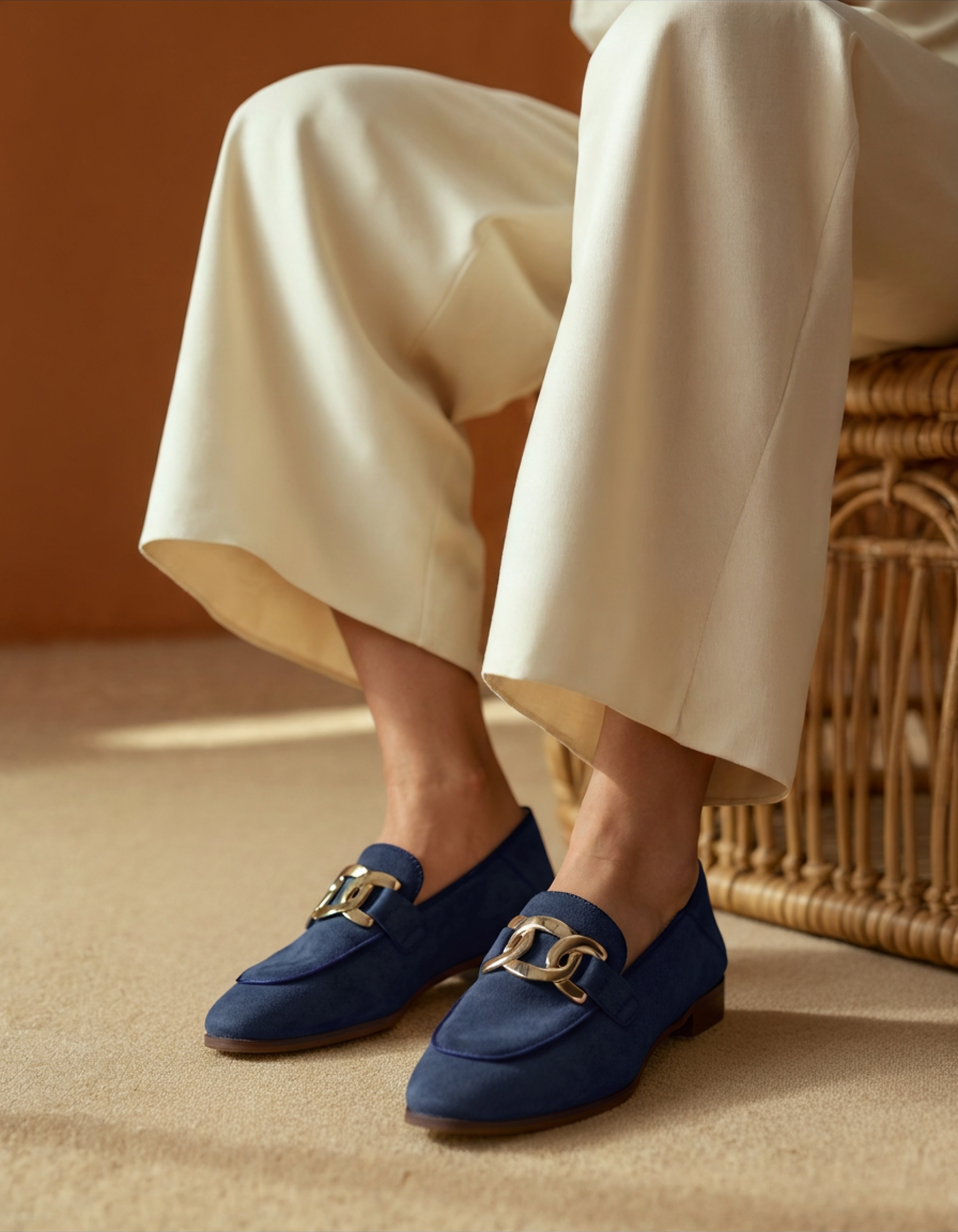 Additional view 07 of Women's Suede Loafers Suede in an available colour — Ardovena Cascais