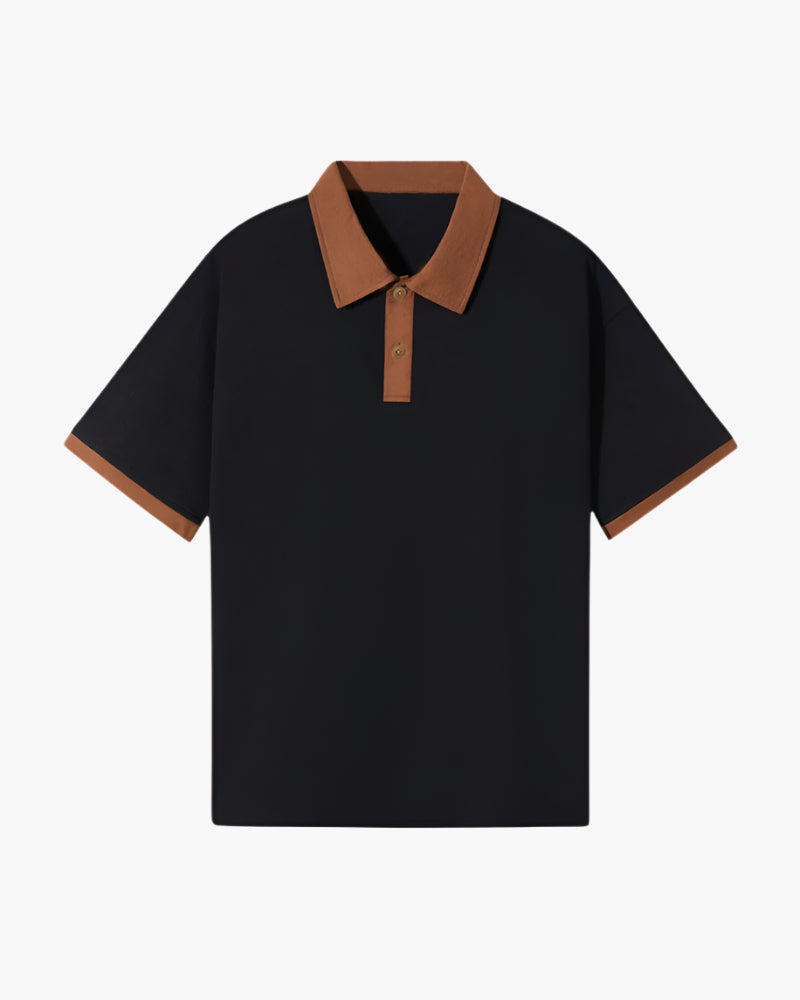 Back view of Men's Polo in an available colour — Ardovena Cascais