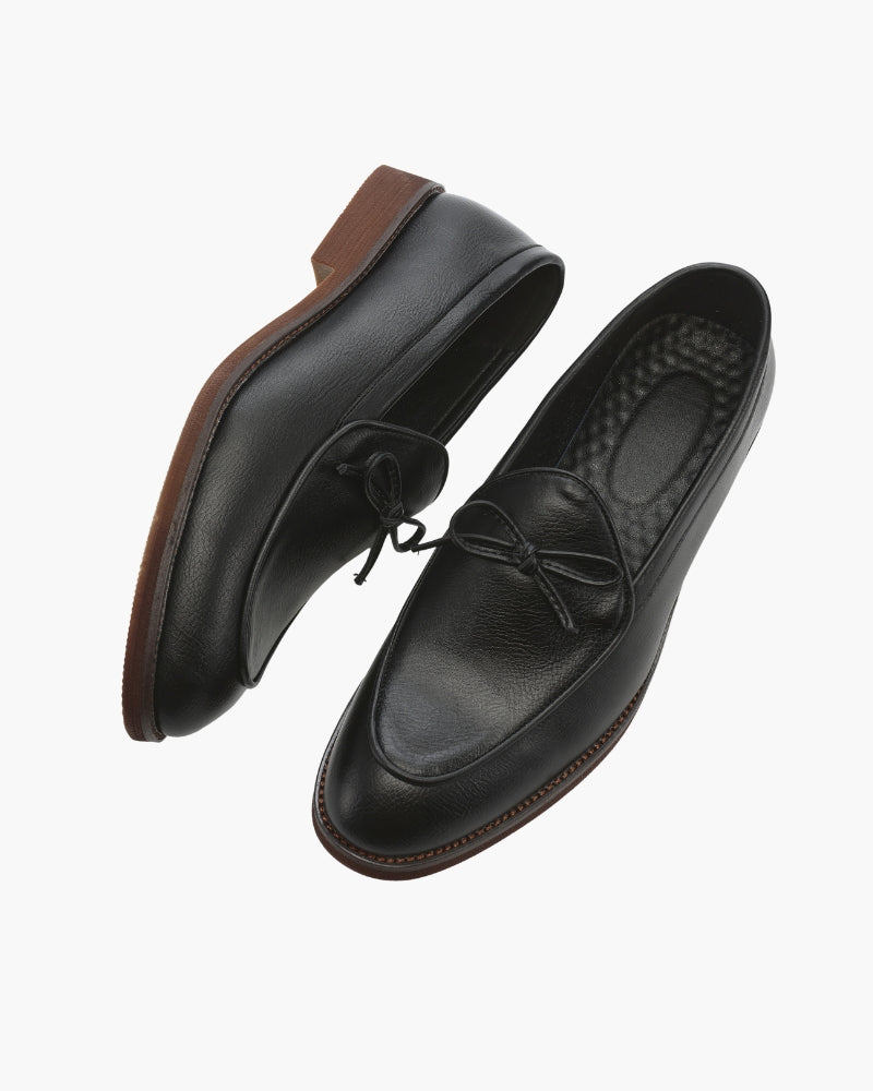 Additional view 06 of Men's Leather Leather Lace Loafer in an available colour — Ardovena Faro