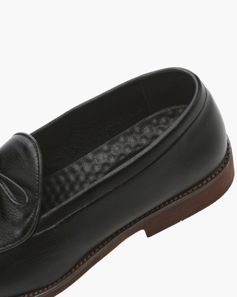 Additional view 09 of Men's Leather Leather Lace Loafer in an available colour — Ardovena Faro