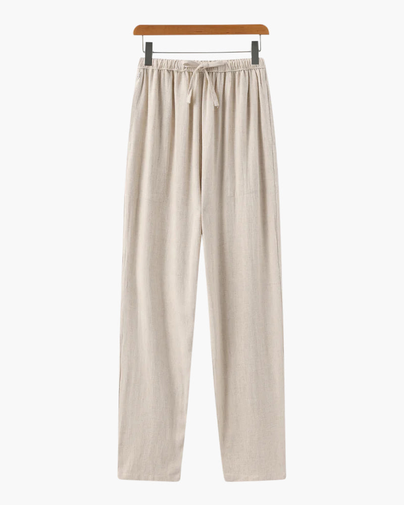 Men's Linen Linen Trousers Slim in an available colour — Ardovena Faro, main product view