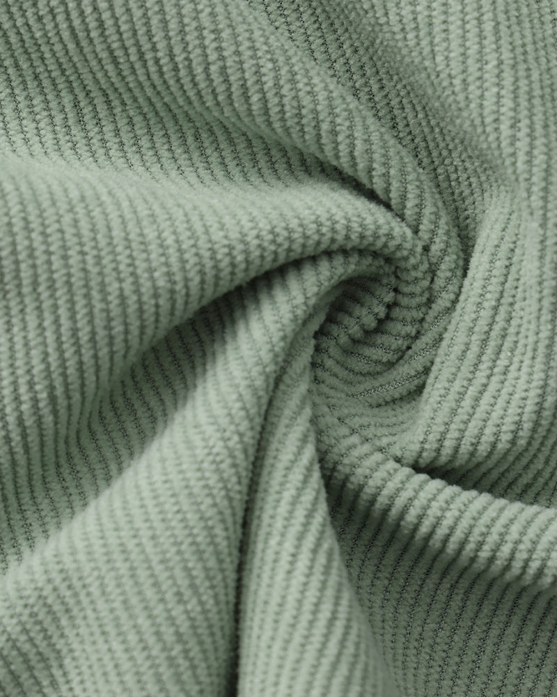 Close-up of material and construction details on unisex Shorts — Ardovena Faro