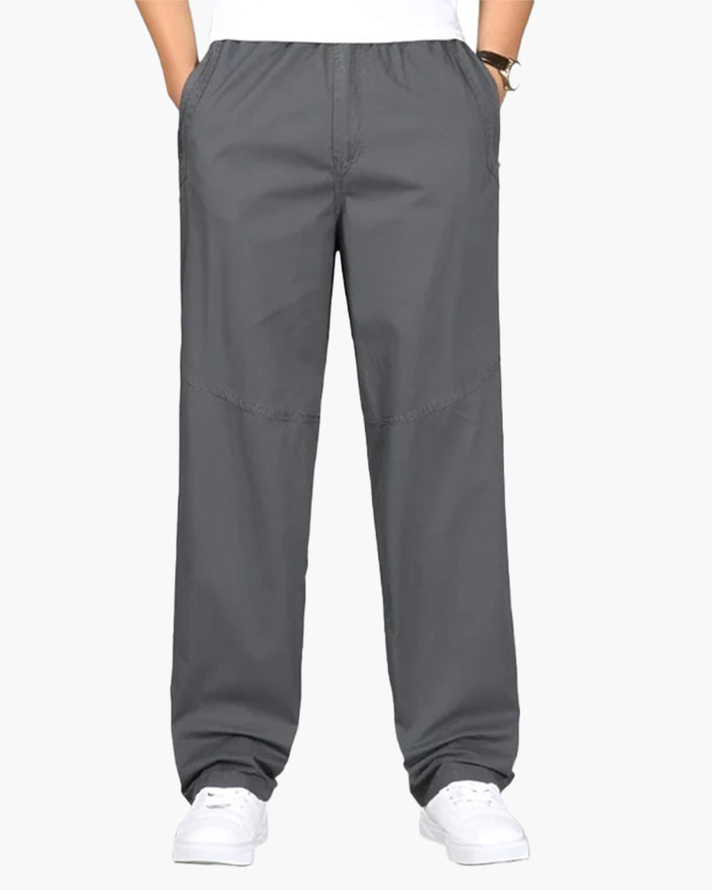 Additional view 04 of Men's Cotton Cotton Trousers in an available colour — Ardovena Girona
