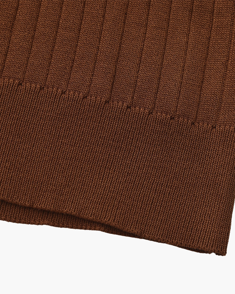 Additional view 16 of Men's Knit Knit Ribbed Polo in an available colour — Ardovena Girona