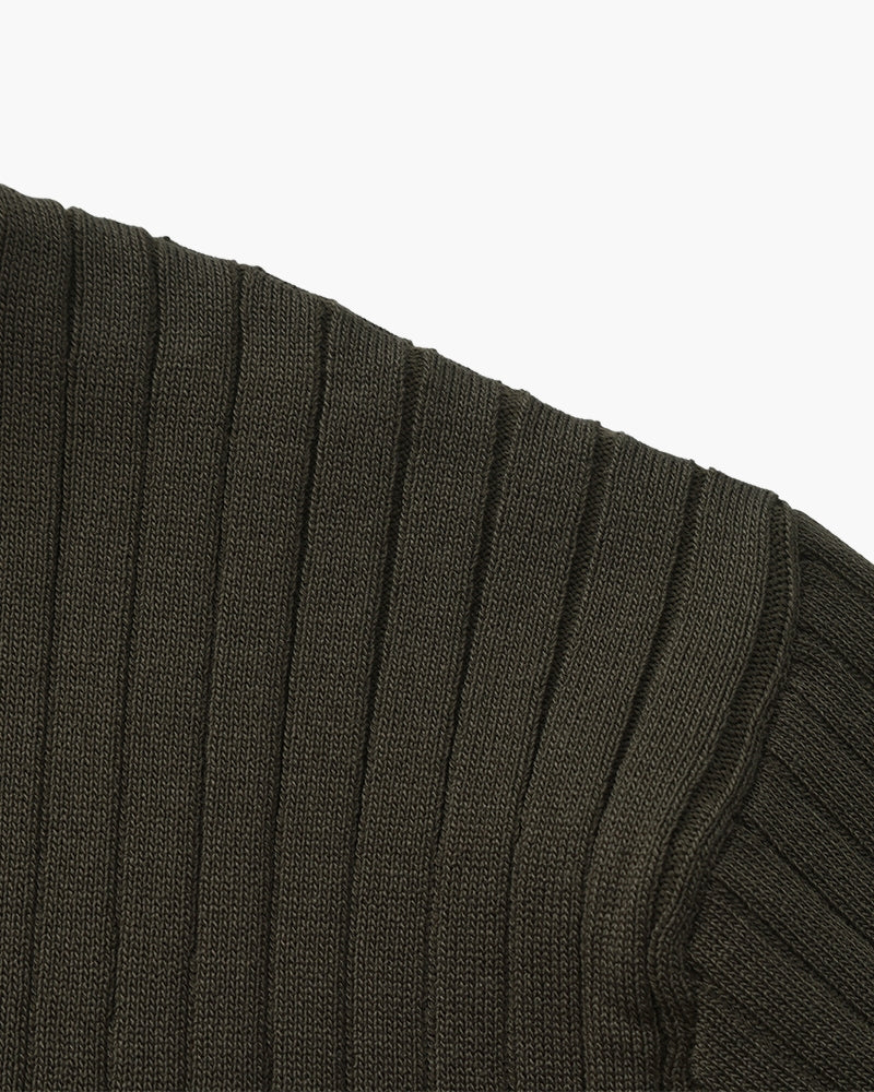 Additional view 24 of Men's Knit Knit Ribbed Polo in an available colour — Ardovena Girona