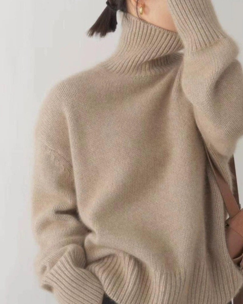 Additional view 04 of Women's Knit Knit Turtleneck in an available colour — Ardovena Girona